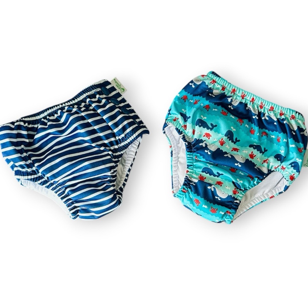 Green Sprouts baby boys swim pull-up diapers 6 months - like new